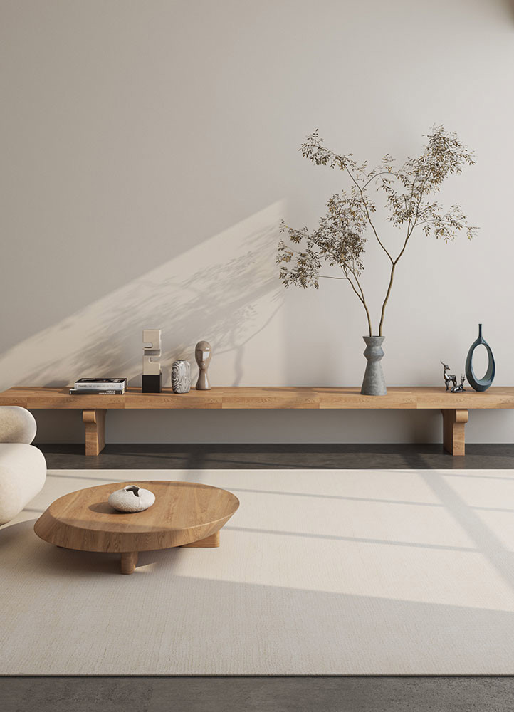 basis ivory viscose hand loomRug - Rander basis ivory viscose hand loomRug - Rander